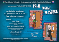 Predstavljanje knjige "Prije poslije fejsbuka", književnog prvijenca vlč. Tihomira Koseca